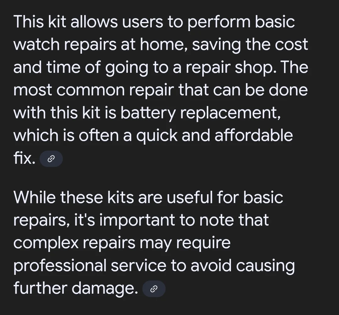 Ohuhu Watch Repair Kit image indicator(8)