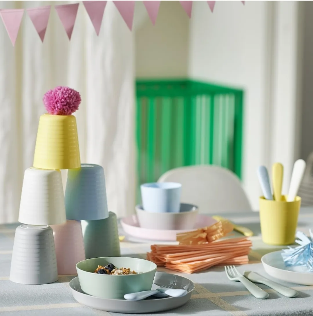 Brand New IKEA KALAS Kids' Dinnerware Set 🥕 image indicator(5)