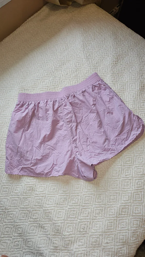 ZARA Lilac Athletic Shorts image indicator(3)
