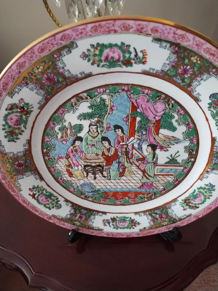 Vintage Decorative Plate - Hand Painted image indicator(7)