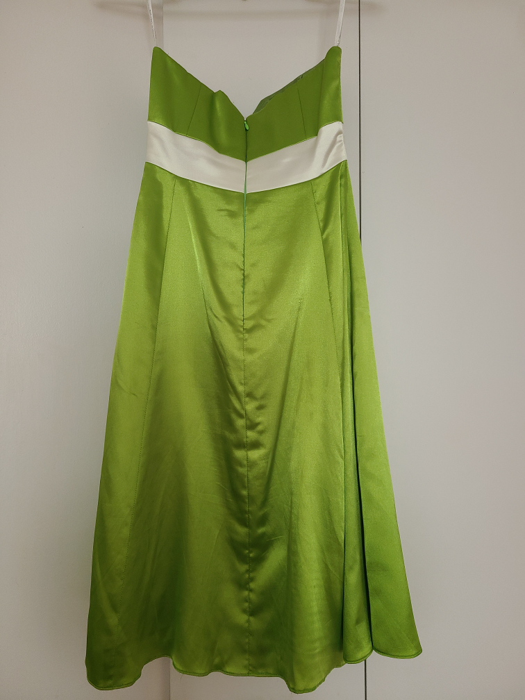 Green Strapless Dress - photo 2