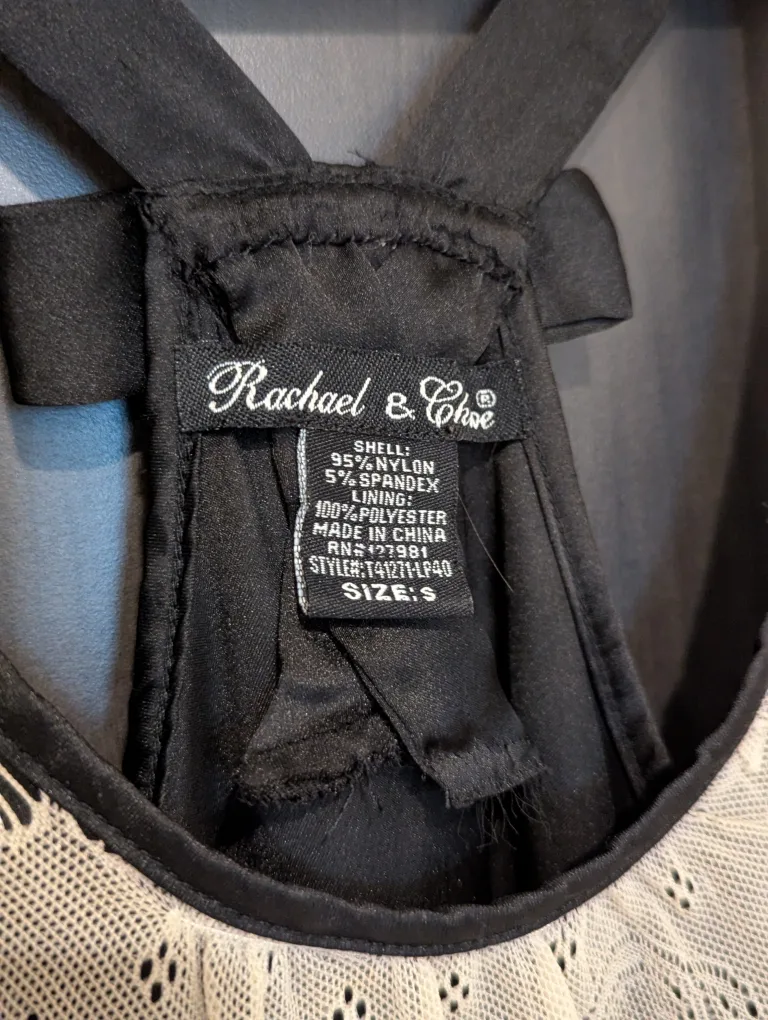 White lace tank top image indicator(5)