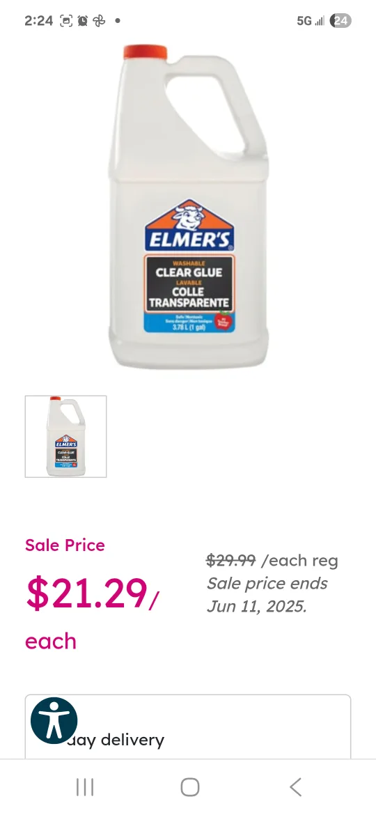 Elmer's Clear Glue image indicator(4)