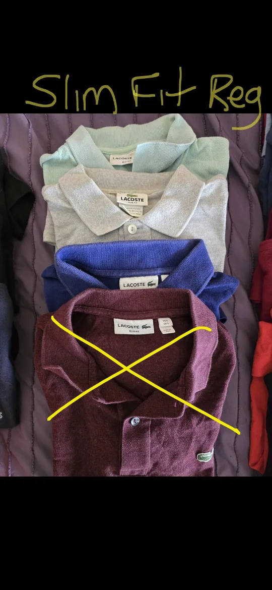 Lacoste Polo Shirts - Size 3 (Small) image indicator(2)