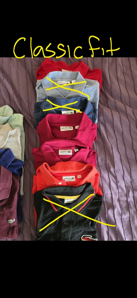 Lacoste Polo Shirts - Size 3 (Small) image indicator(3)