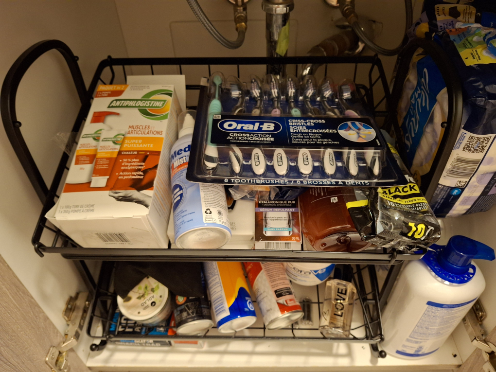 Two-Tier Metal Organizer - photo 2