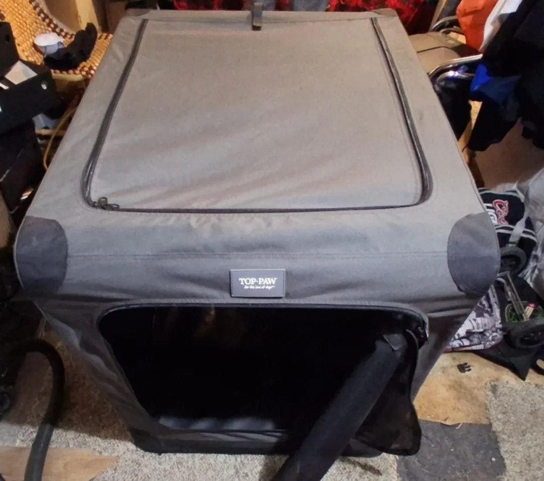 Top Paw Grey Dog Crate image indicator(2)