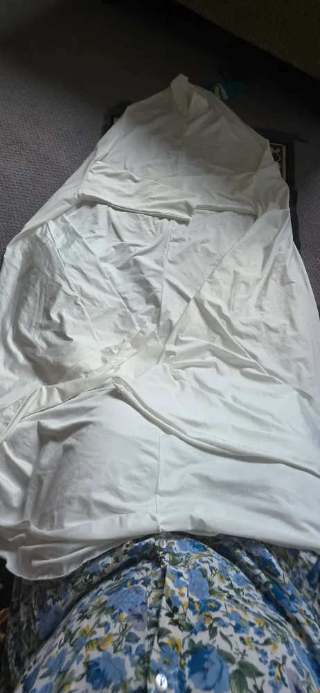 White namaz abaya thumbnail