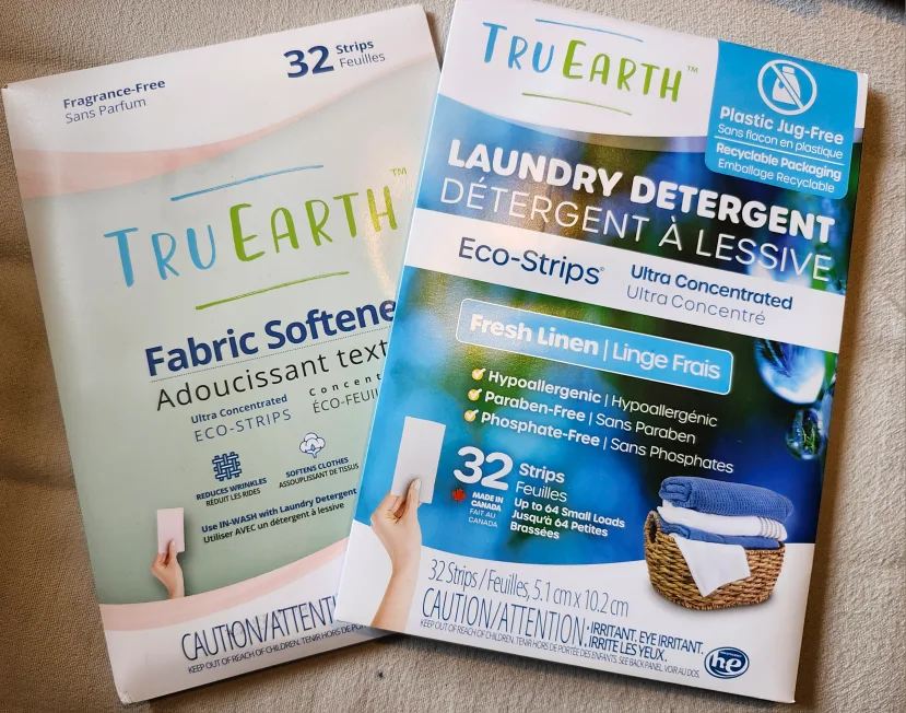 Tru Earth Laundry Detergent and Fabric Softener Strips thumbnail