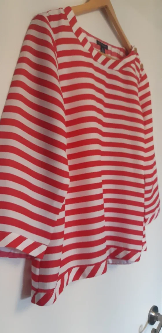 Tommy Hilfiger Striped Blouse - Size L image indicator(6)