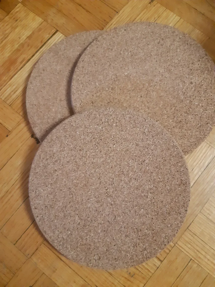 Cork Trivets - Set of 3 #freecycle thumbnail