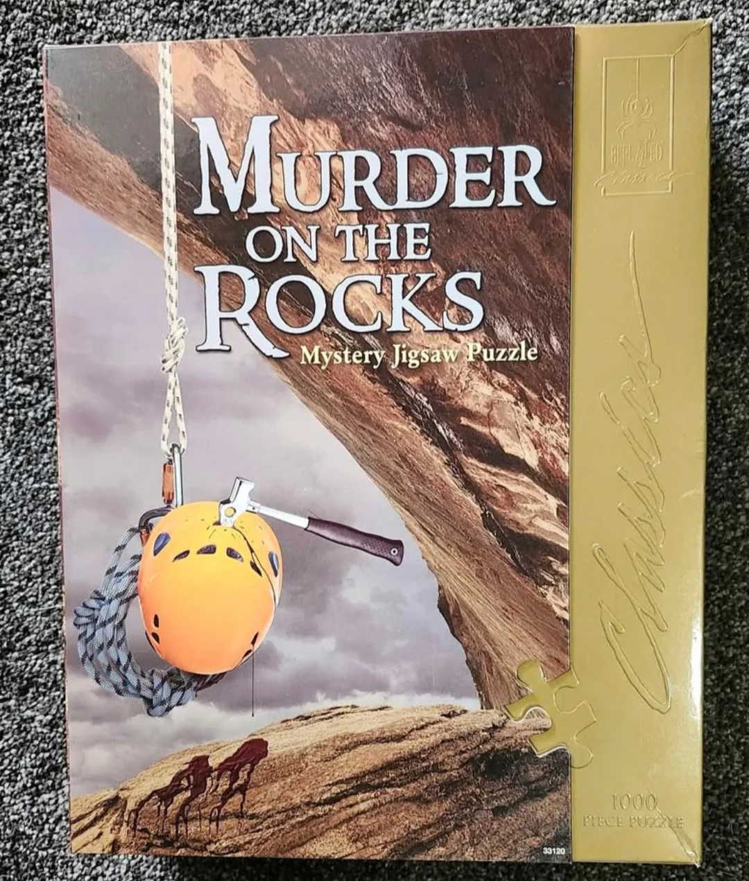 Murder on the Rocks Mystery Jigsaw Puzzle, 1000 Pieces thumbnail