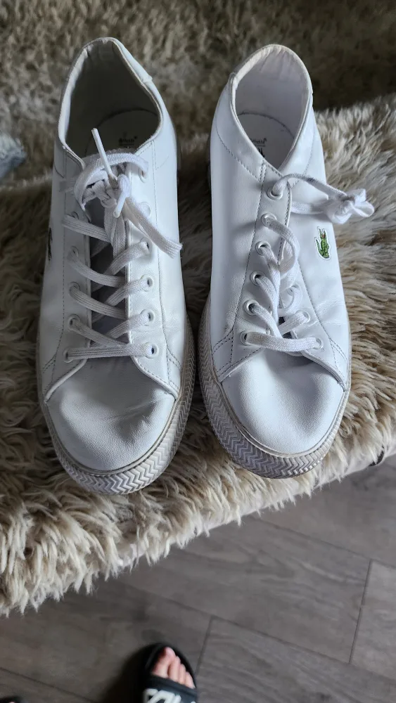 Lacoste White Sneakers thumbnail