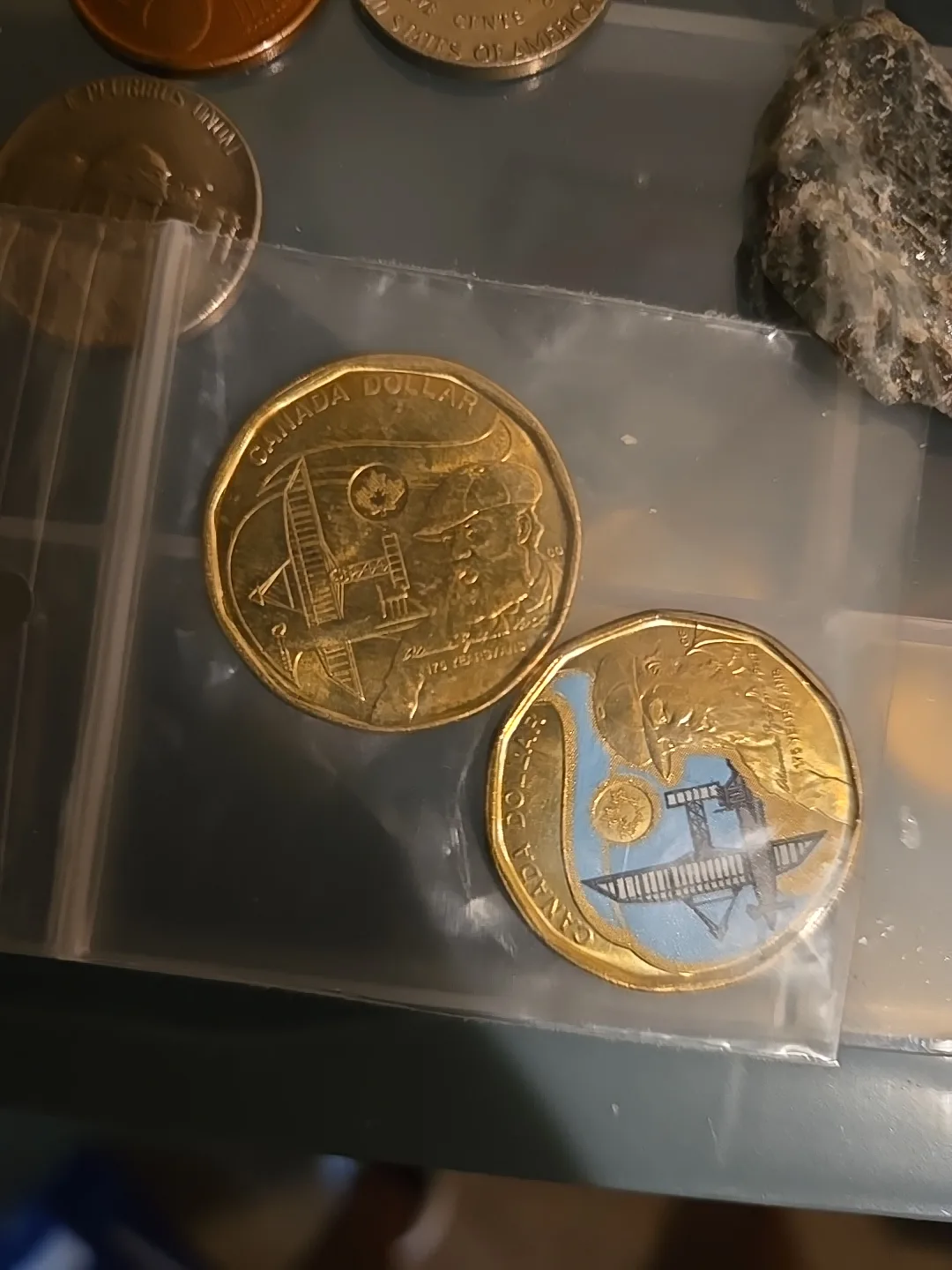 Canadian Dollar Coins - 2 Coins image indicator(2)