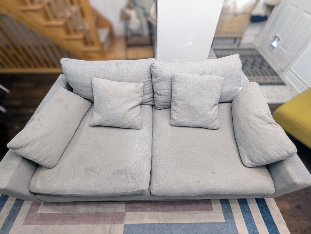 Used West Elm Harmony sofa - photo 2