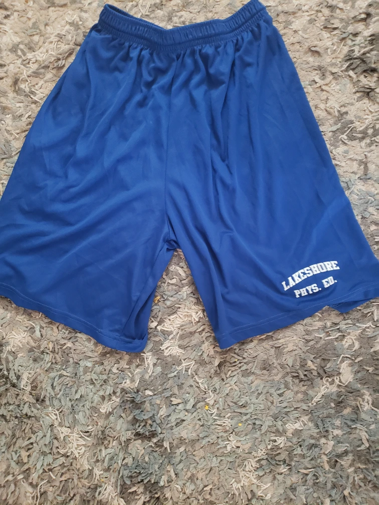 Blue Gym Shorts