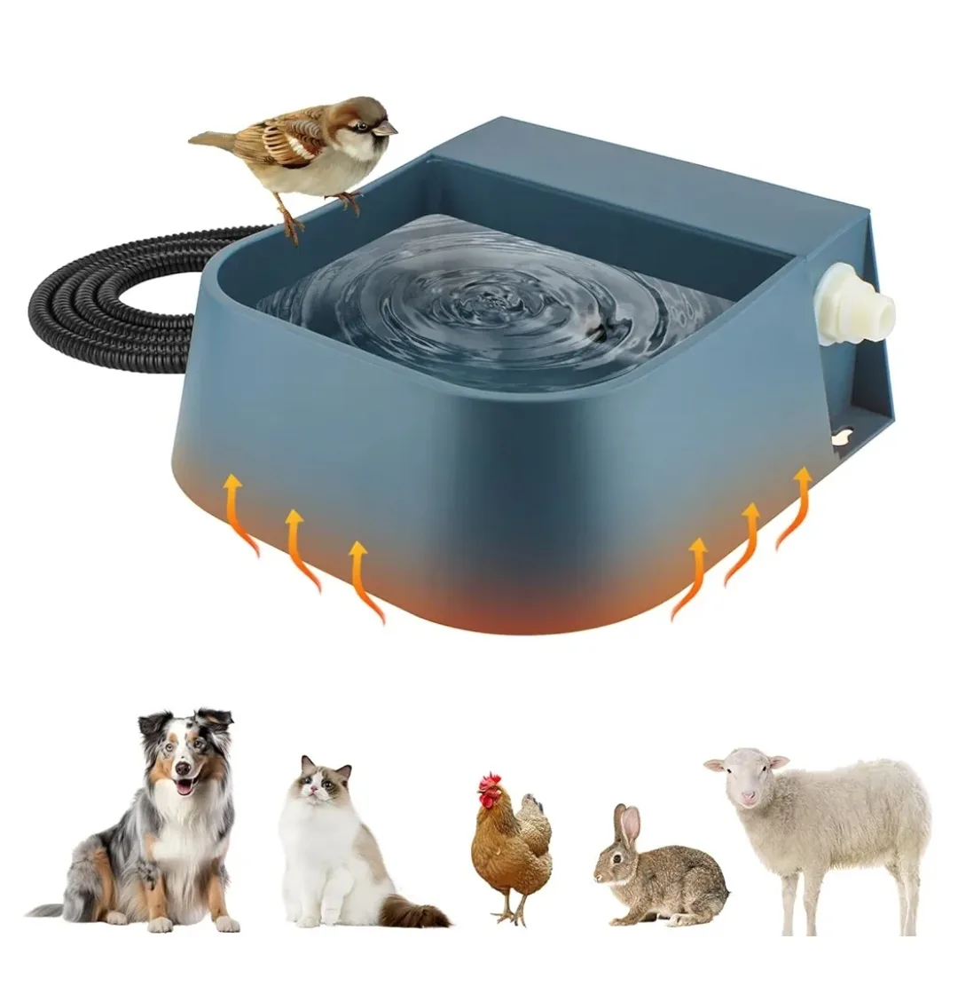 Heated 2L Pet Bowl – Auto-Fill, Chew-Proof Cord thumbnail