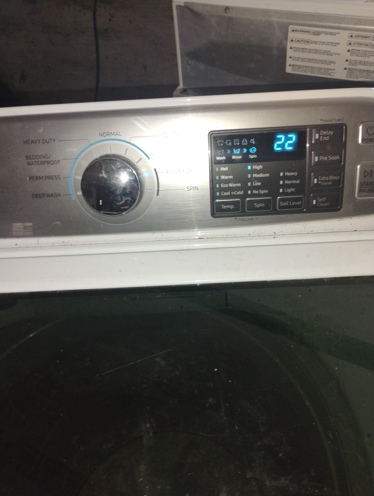 Samsung Top Load Washer - photo 3