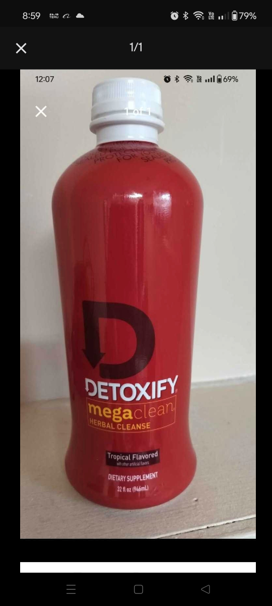 Detoxify MegaClean Tropical Flavored 32 oz
