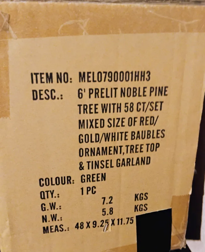 🍁 Northlight 6 ft Potted Noble Pine Tree (Unlit) image indicator(2)