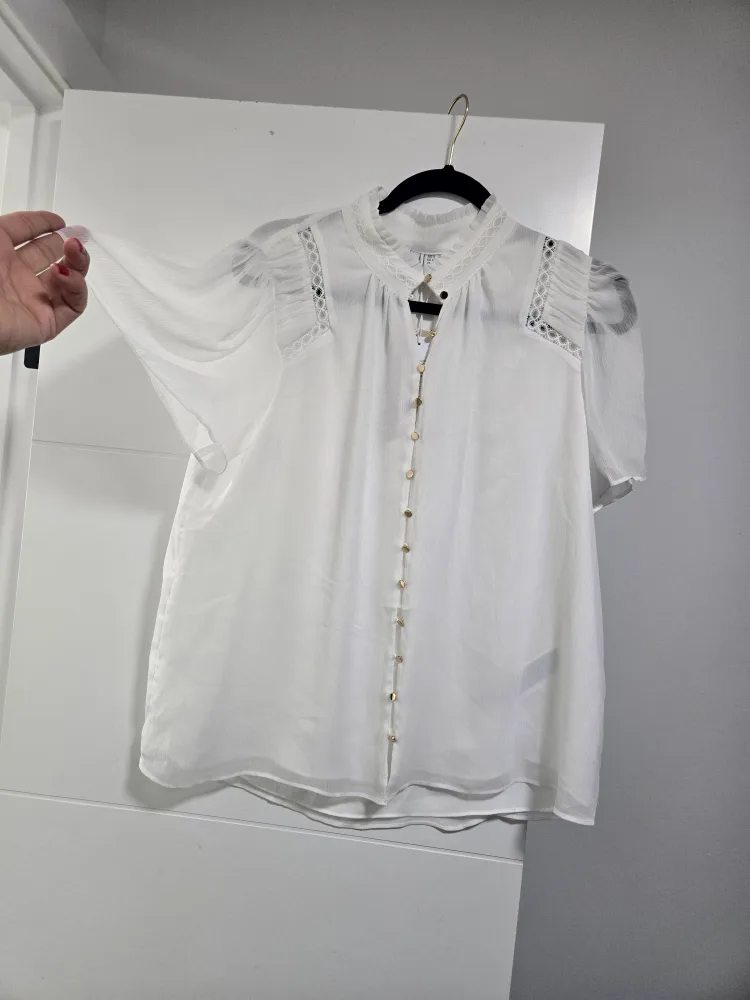 Concepts White Blouse - Size 10 - New with Tags thumbnail