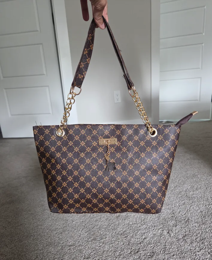 Brown Handbag (from Temu) image indicator(2)