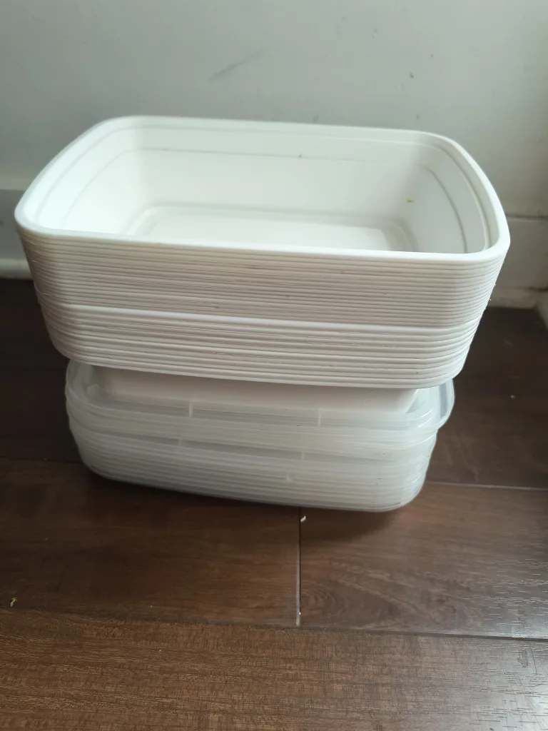 White Food Storage Containers thumbnail