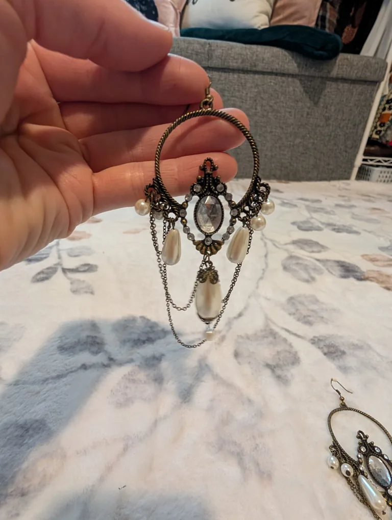 Dangling Statement Earrings thumbnail
