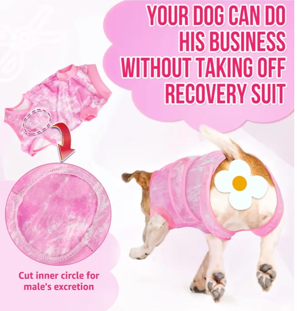 Pink Dog recovery suit - Size L image indicator(6)