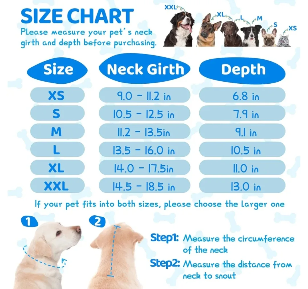 Supet Dog Cone Collar - Size L image indicator(2)