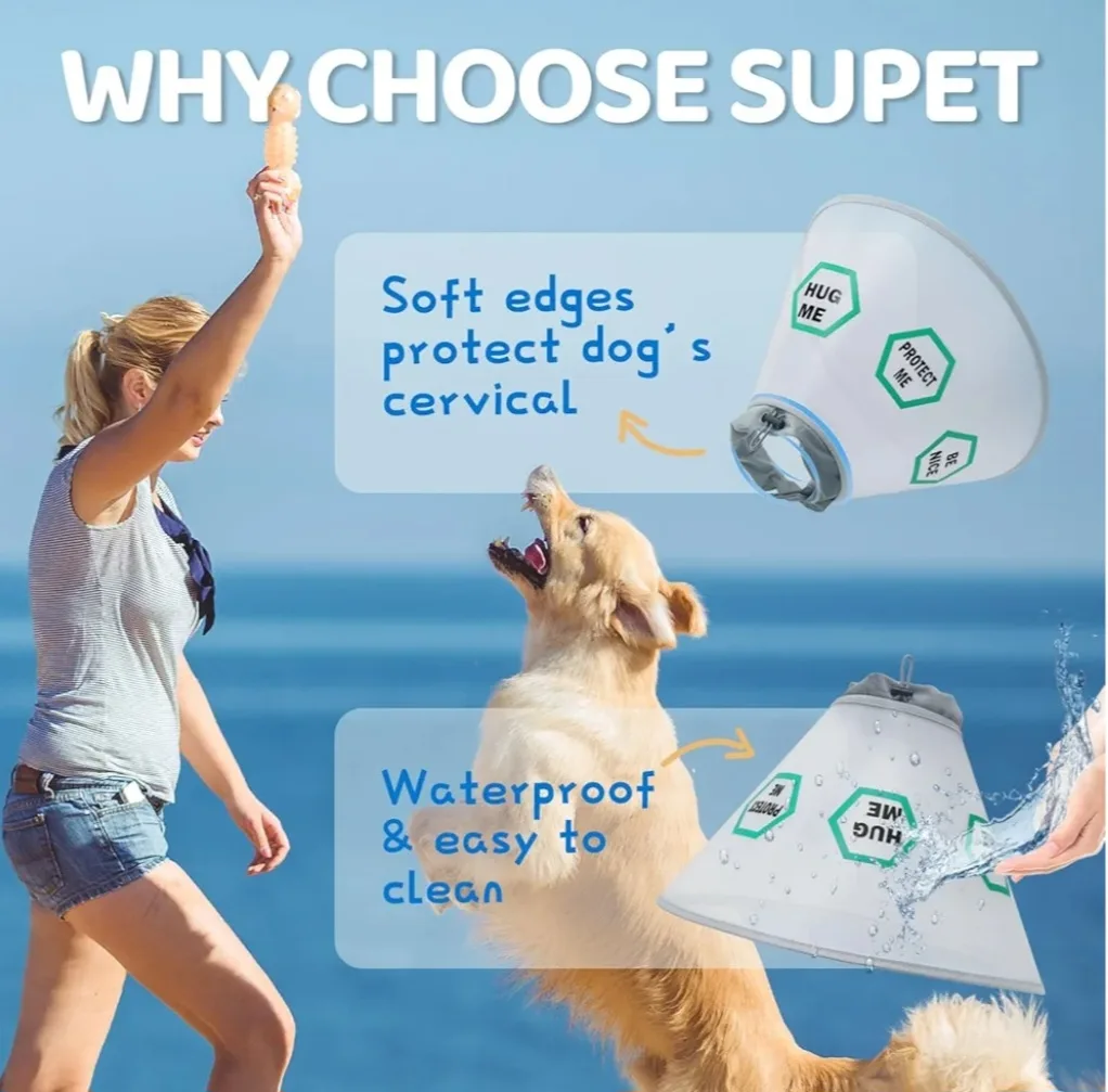Supet Dog Cone Collar - Size L image indicator(4)