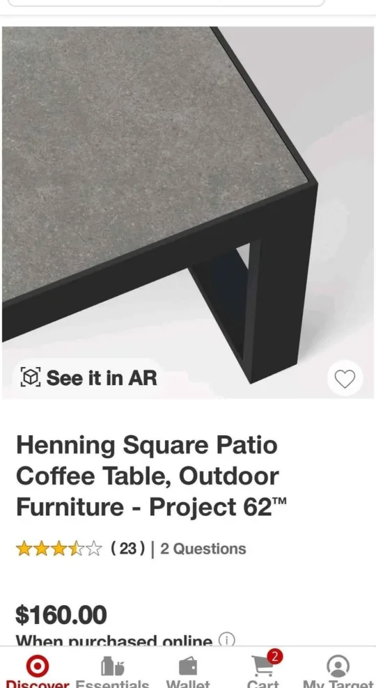 Project 62 Henning Square Patio Coffee Table image indicator(3)
