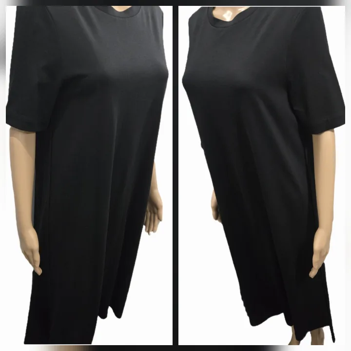 COS High-Low T-Shirt Dress  Size Relaxed-Fit S/M image indicator(4)