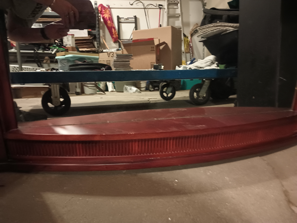 Large Wooden Framed Mirror - photo 5