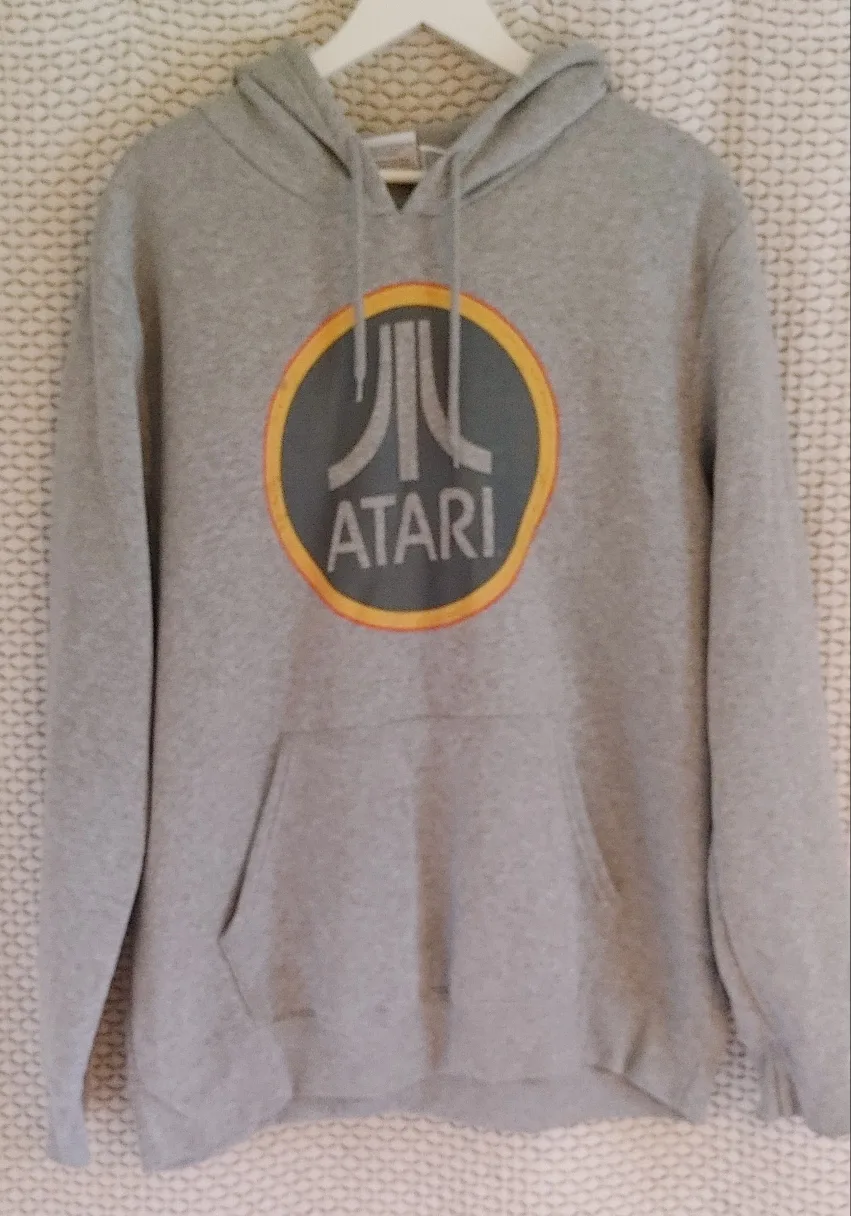 Atari Grey Hoodie - Size L thumbnail