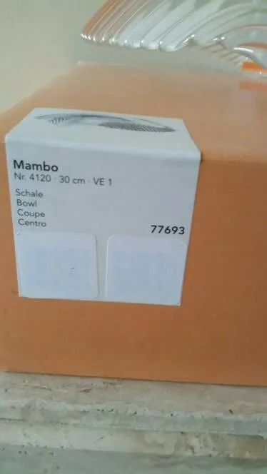 Nachtmann Mambo Bowl 30cm - New in Box! image indicator(2)