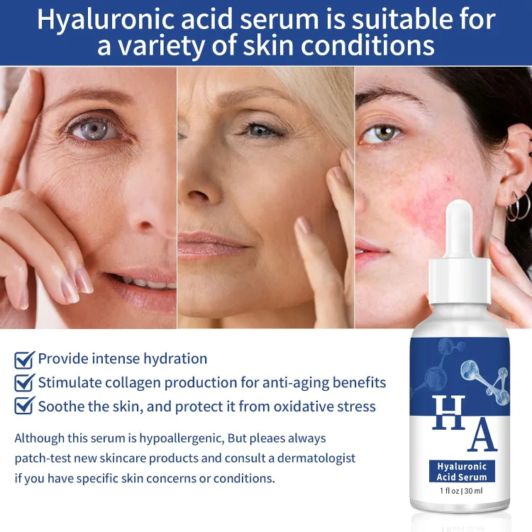 Hyaluronic Acid Face Serum - x3 Bottles - NEW image indicator(4)