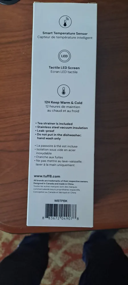 New TUFF8 Water Bottle - 500ml image indicator(2)