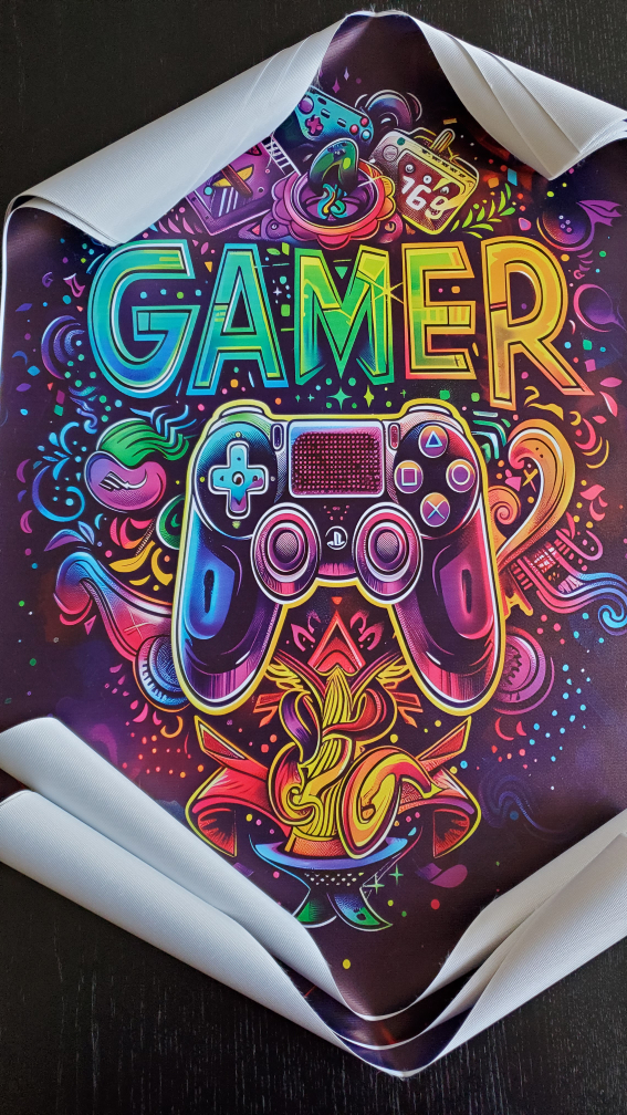 Gamer Wall Art Canvas Posters (Set of 3) - photo 3