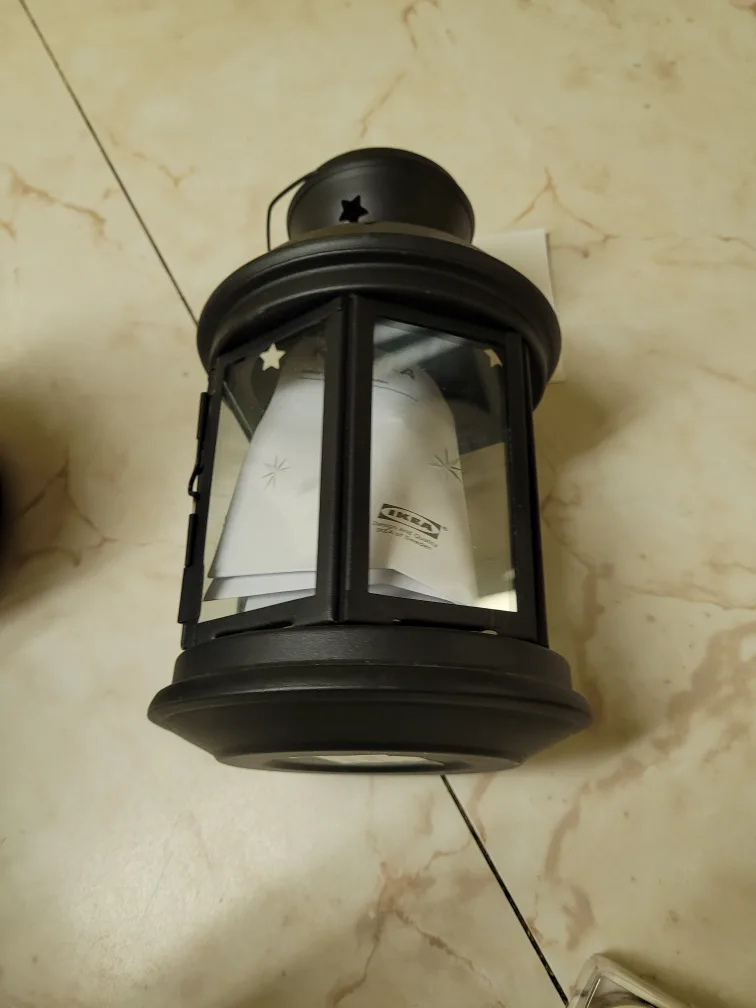 *NWT* Lot of 10 IKEA ROTERA Lanterns and candles image indicator(3)