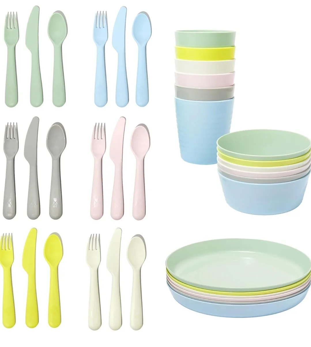 Brand New IKEA KALAS Kids' Dinnerware Set 🥕 image indicator(4)