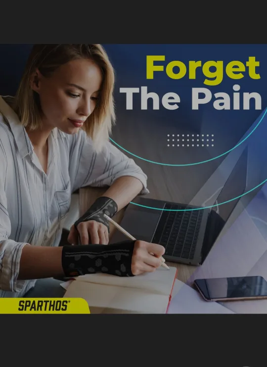 Sparthos Compression Wrist Sleeves – Size XL (Black) image indicator(5)