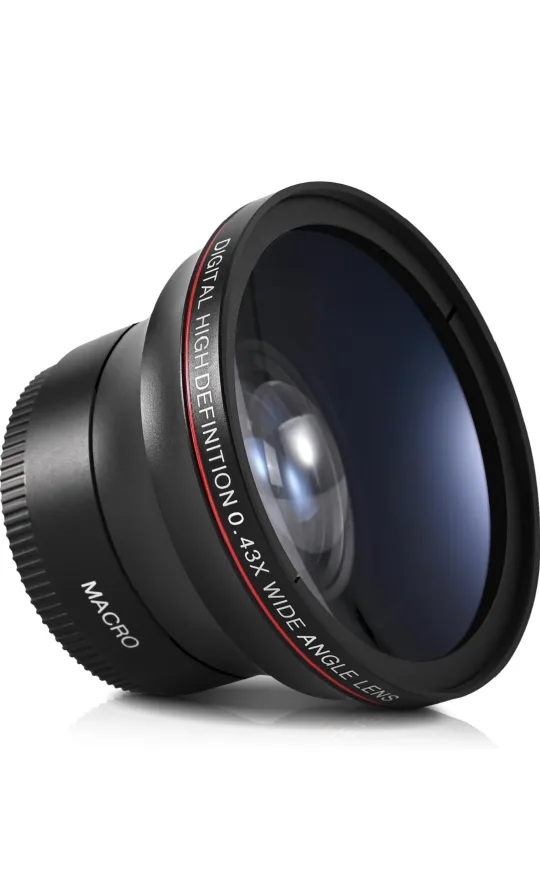 52MM 0.43x High-Definition Wide Angle + Macro Lens Attachment thumbnail
