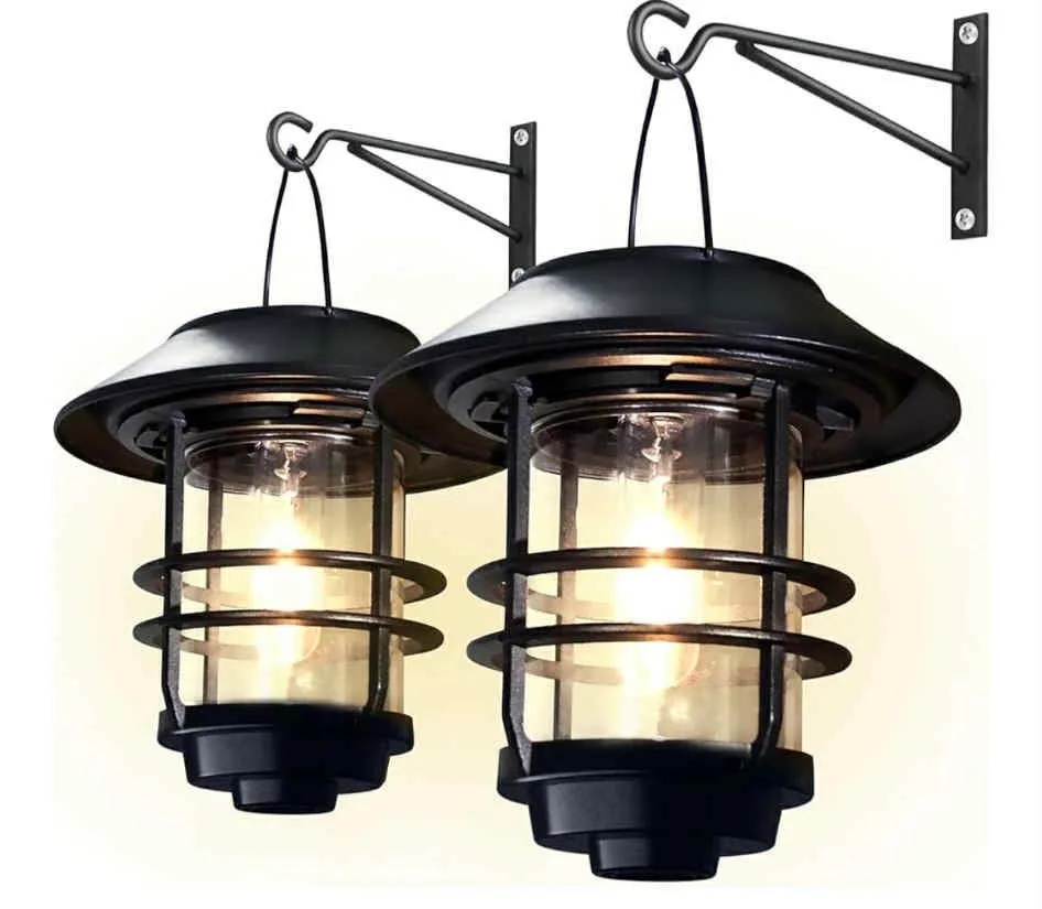 Solar Powered Outdoor Hanging Lantern