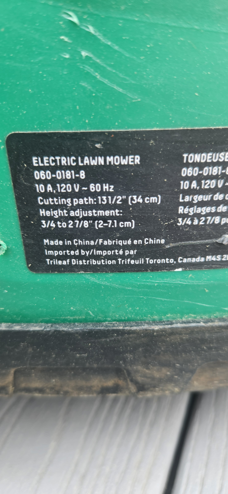 Electric Lawn Mower - photo 2