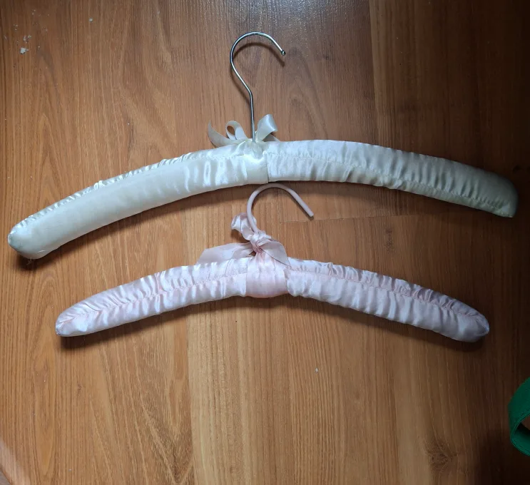 Padded Clothes Hangers - Set of 2 thumbnail