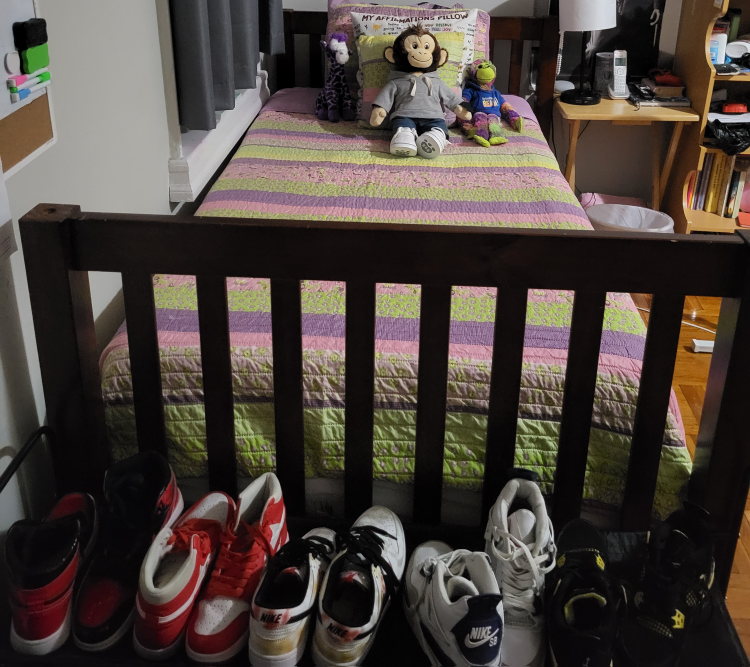 Dark Brown Bunk Bed with Staircase and Dresser - photo 3