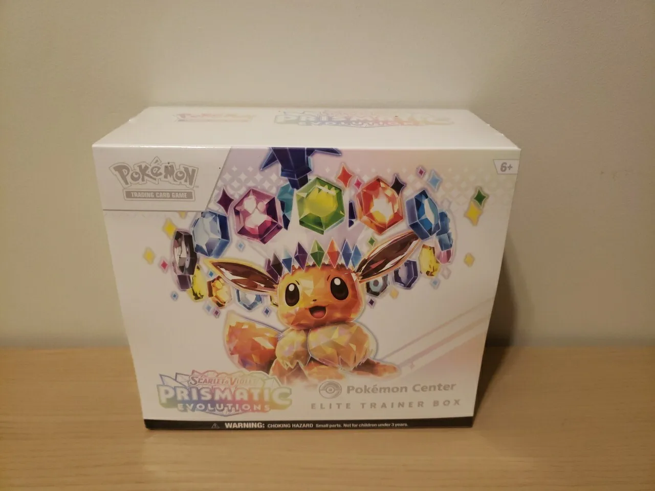 Prismatic Evolutions Pokémon Center Elite Trainer Box thumbnail