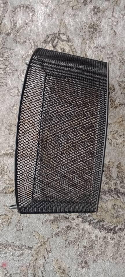 Black Metal Mesh Basket - photo 4