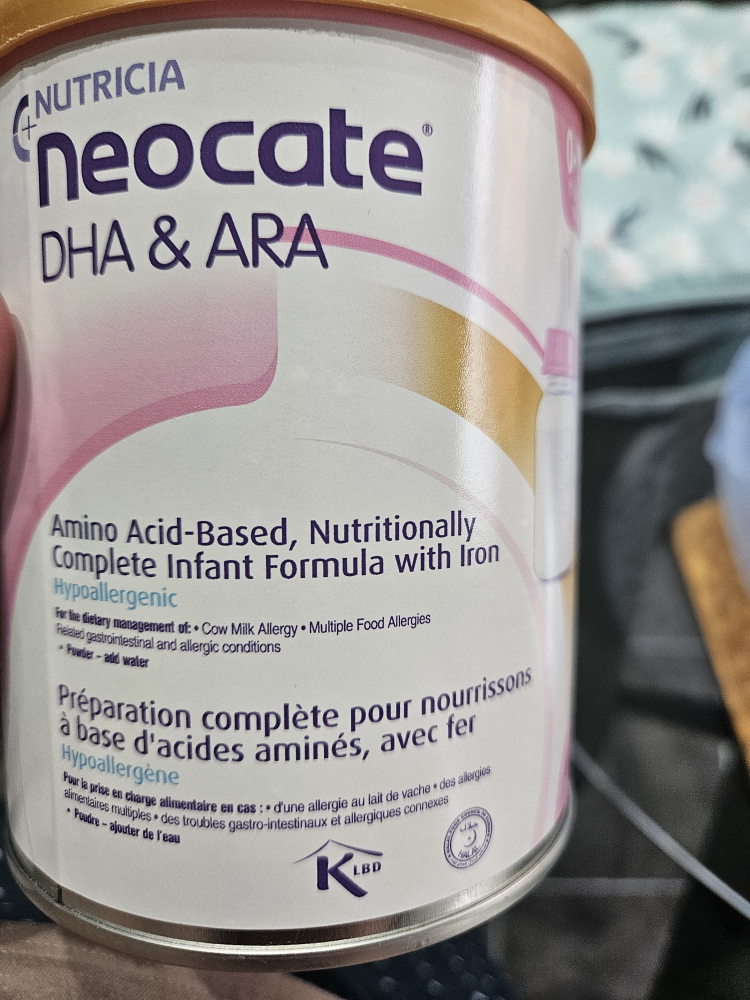 brand new Neocate DHA & ARA Amino Acid-Based Infant Formula